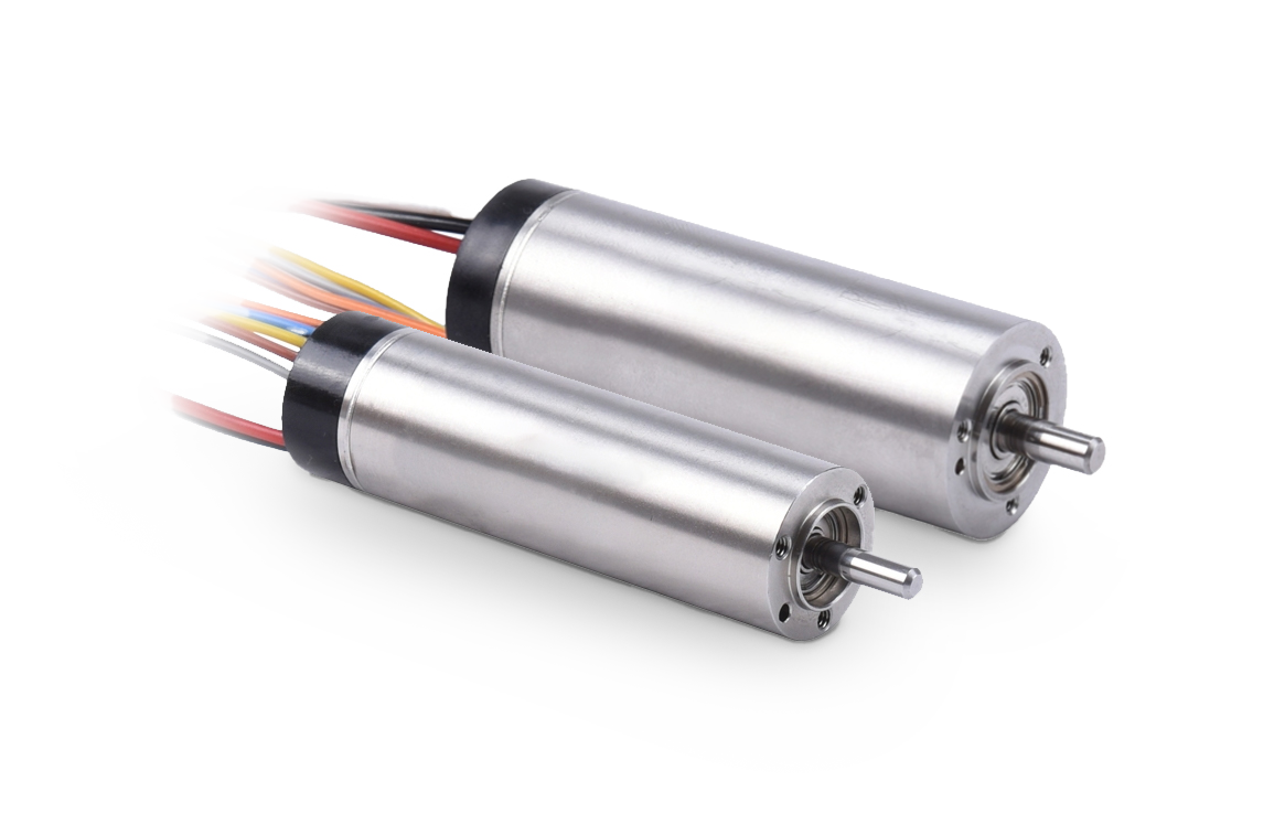 Slotless BLDC motors