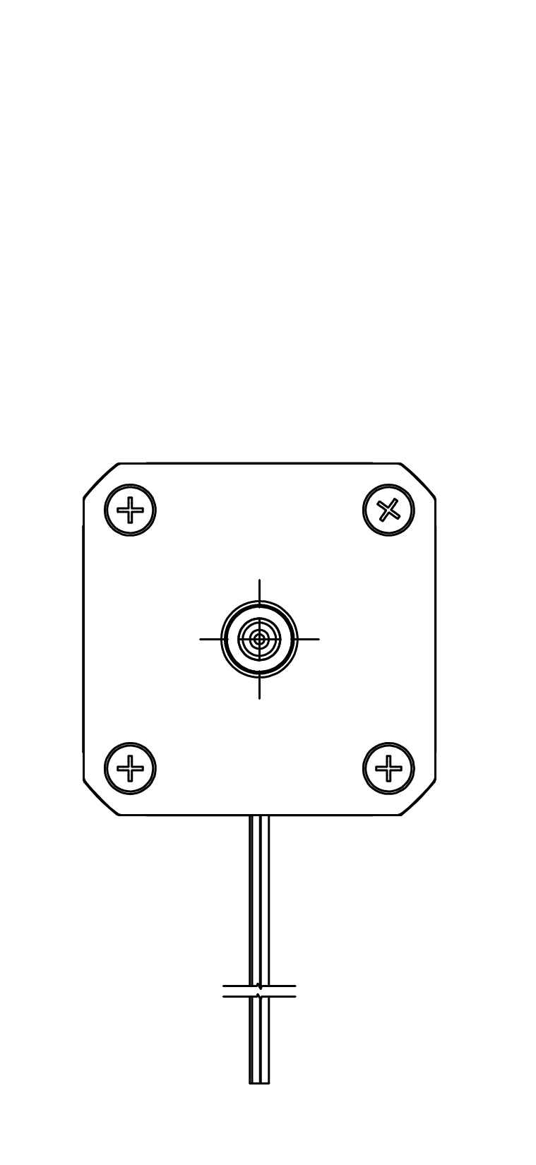 WO-4118L-07S | 4118 Series | Hybrid Stepper Motor